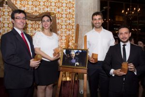 Roberto Soares Garcia, Mariana Chamelette Luchetti Vieira, FernanBarboza Dias, Bruno Salles Pereira Ribeiro. Foto: Luiz Michelini