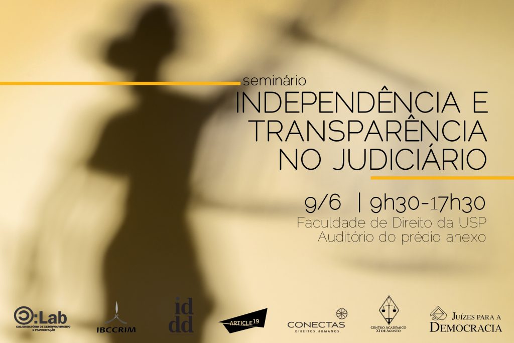 Seminário acontece no dia 9 de junho, das 09h30 às 18h